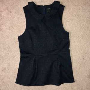 J Crew peplum top